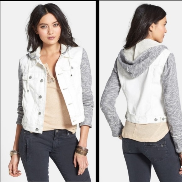 7) Free People- Jean Jacket - Picture 2 of 8